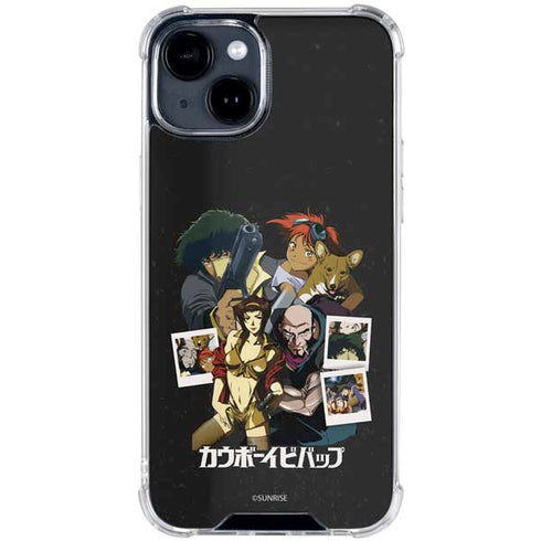 Cowboy Bebop Group Shot iPhone 15 Clear Case